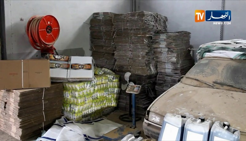 سطيف/ عناصر الأمن تحجز 500 قنطار من الشمة