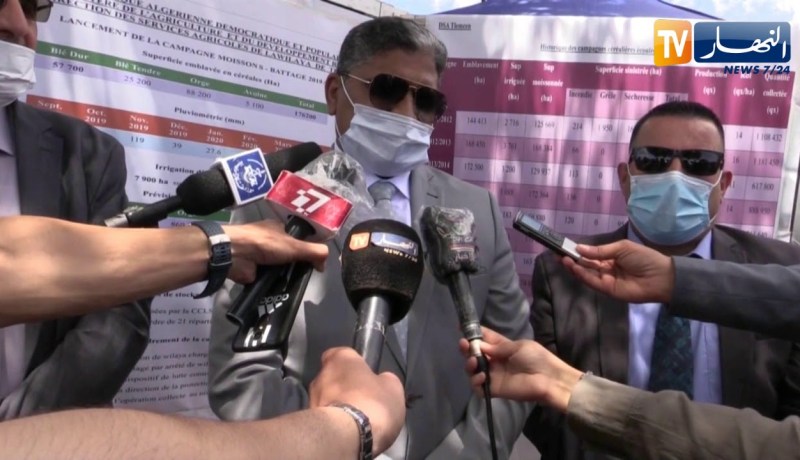 تلمسان: توقعات بإنتاج ما يفوق المليون قنطار من مادة القمح بانطلاق موسم الحصاد