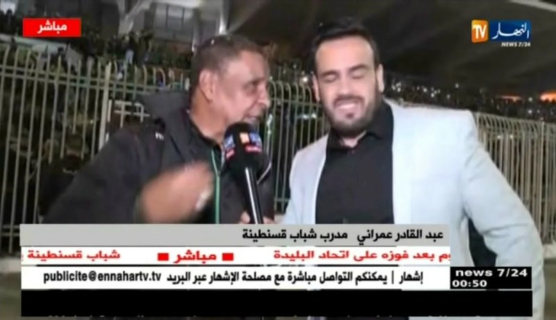 عبد القادر عمراني: أهدي هذا التتويج لزوجتي وعائلتي