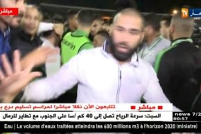 لاعبو شباب قسنطينة يحتفلون بدرع البطولة تحت الهتافات “الله أكبر ياسين بزاز”