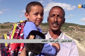 الطارف/ هكذا يتنقل تلاميذ مشاتي الهناشير إلى مدارسهم