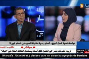 عواصف نهاية فصل الربيع …..أمطار رعدية مفاجئة تتسبب في خسائر كبيرة!