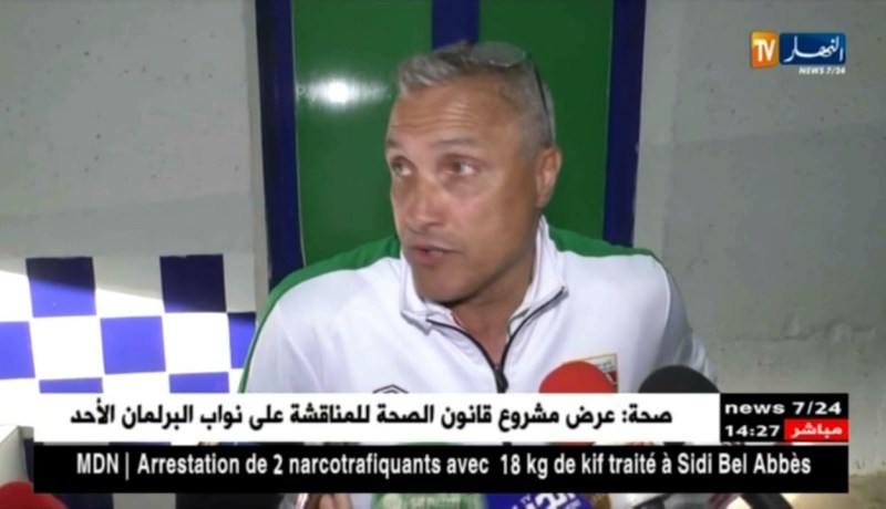 مدرّب مولودية الجزائر : ” ماوعدتش جماهير الفريق بالبطولة..!! “