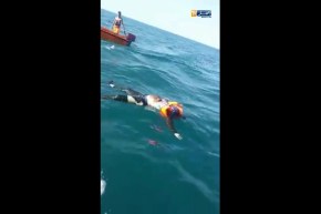 العثور على جثّة حراق غريق بتنس !!