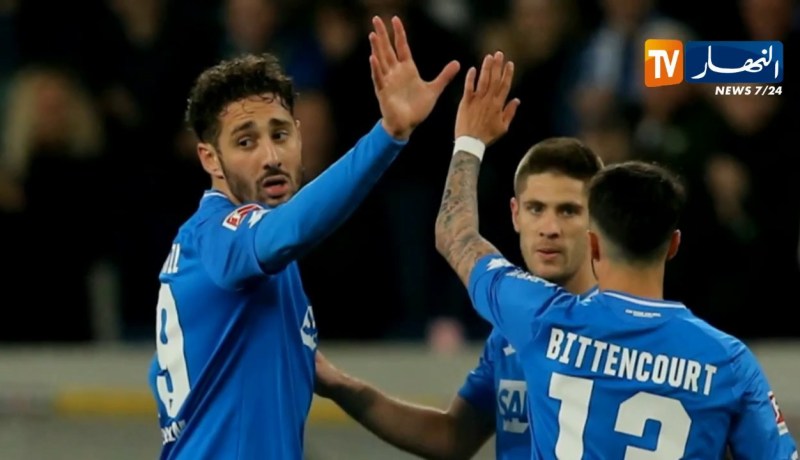 بلفوضيل هداف ويقود هوفنهايم لتحقيق فوز كبير أمام بايرن ليفركوزن