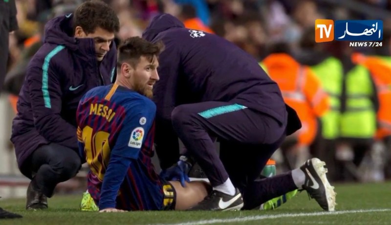 ميسي يصاب وفالفيردي يتخوف من غيابه عن مواجهة ريال مدريد