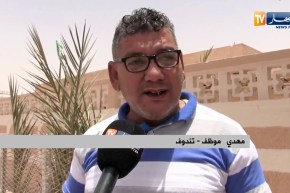 تندوف: حركية منعدمة بسبب بلوغ درجات الحرارة ذروتها