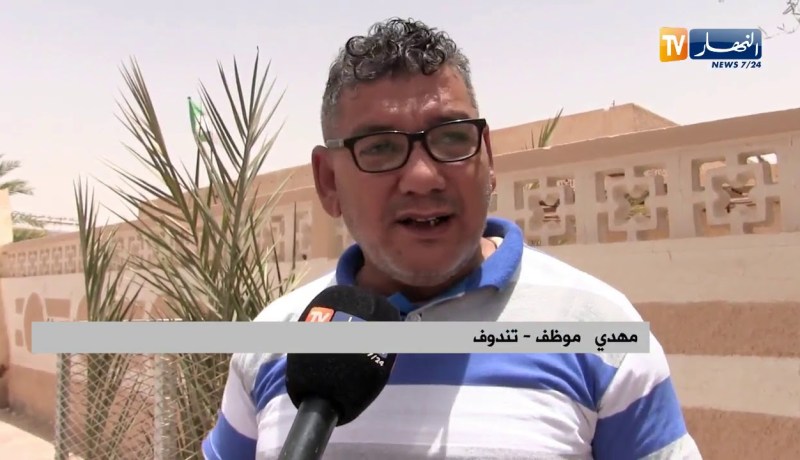 تندوف: حركية منعدمة بسبب بلوغ درجات الحرارة ذروتها
