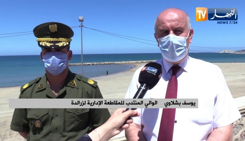 مجتمع: بعد قرار فتح الشواطىء السلطات المحلية تشرع في تهيئتها لإستقبال المواطنين