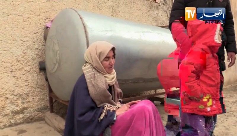 تلفزيون النهار في بيت عزاء الطالبة بكوش نصيرة بدوار بن سعيد