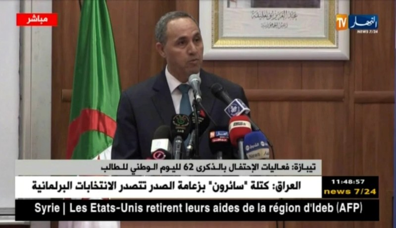 تيبازة: وزير الثقافة يلقي رسالة رئيس الجمهورية بمناسبة العيد الوطني للطالب