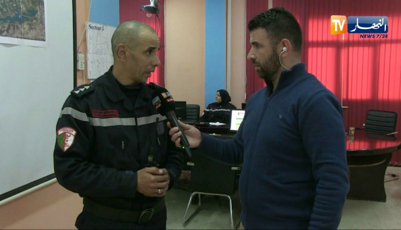 البويرة: تواصل عملية البحث عن جثة عون الحماية المدنية رغم تدهور الوضعية الجوية