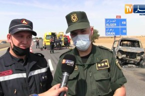 سيدي بلعباس: وفـ.ـاة شخص وإصـ.ـابة 2 آخرين في حـ.ـادث حـ.ـريق سيارة