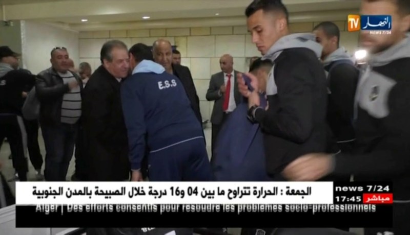 الهادي ولد علي يستقبل وفد الوفاق بعد عودته من إفريقيا الوسطى