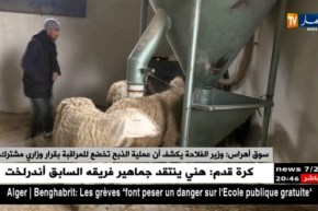 سوق أهراس: وزير الفلاحة يكشف أن عملية الذبح تخضع للمراقبة بقرار وزاري مشترك