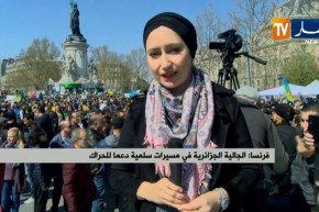 مراسلة النهار بفرنسا : ” أجواء جميلة يصنعها المغتربين بفرنسا..بـ”الزغاريد والنشيد الوطني !! “