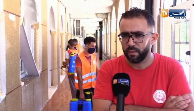 مجتمع: جمعية “سعادة المحتاج” تبادر في عملية تنظيف وتعقيم المساجد