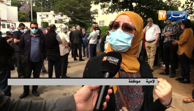 سكان حي 1500 مسكن صيغة ترقوي عمومي بأولاد فايت ينظمون وقفة احتجاجية