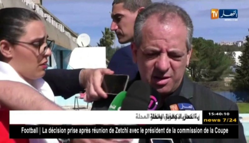 ولد علي : ” الفاف و لجنة الكأس هما من يحدّدان مباراة شبيبة القبائل مع اتحاد البليدة..!!”