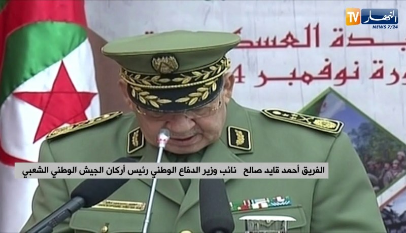 الفريق أحمد قايد صالح يشرف على ملتقى ” العقيدة العسكرية لثورة نوفمبر 1954″