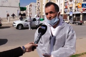 إنطلاق عملية تعقيم شوارع وأحياء المقاطعة الإدارية للحراش