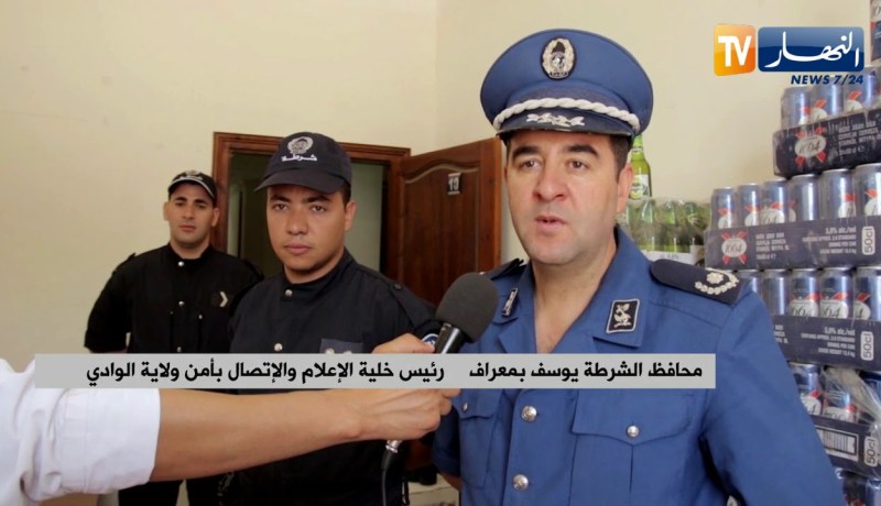 الوادي  : حجز أزيد من 2100 وحدة من المشروبات الكحولية