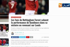 جماهير نوتينغهام فوريست الإنجليزي تشيد بعدلان قديورة