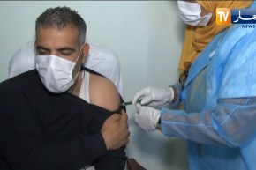 مراسل النهار بالوادي عبد العالي رحومة يتلقى لقاح كورونا