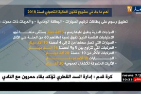 مالية/ هذا أهم ما يحمله مشروع قانون المالية التكميلي لسنة 2018