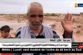 الجلفة: فلاحو منطقة  “تامديت” بمسعد يتكبدون خسائر كبيرة بسبب الأمطار الغزيرة