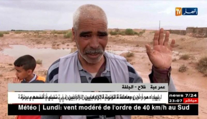 الجلفة: فلاحو منطقة  “تامديت” بمسعد يتكبدون خسائر كبيرة بسبب الأمطار الغزيرة