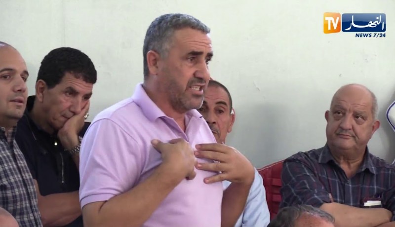 مداخلة حاريتي خلال الجمعية العامة لشباب بلوزداد