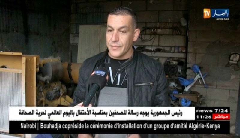 تيزي وزو/ شاب يصنع آلة لرسكلة النفايات بقرية إيزاوييان