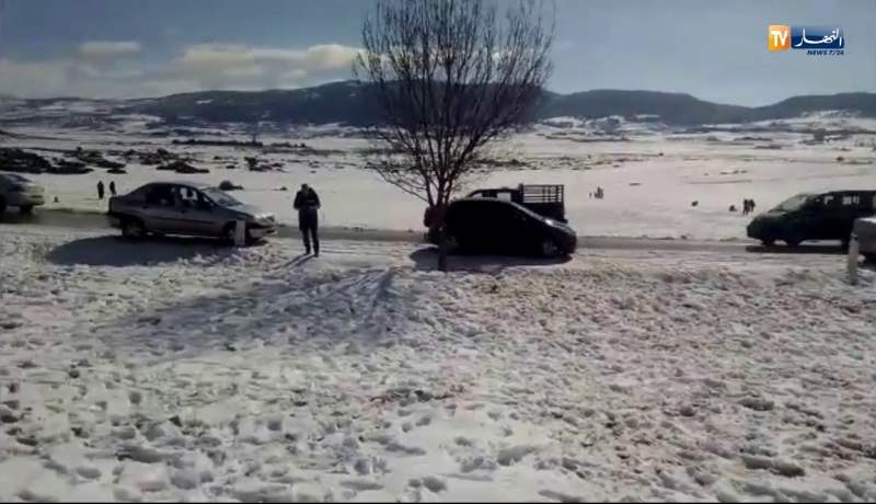 تلمسان في حلتها البيضاء