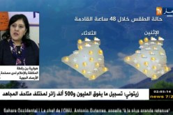 أمطار رعدية معتبرة في 10 ولايات من الوطن وتحسن في الطقس بداية من الأربعاء