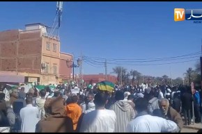 مظاهرات سلمية في كل من أدرار والنعامة رفضا لولاية رئاسية جديدة