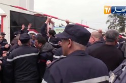 احتجاجات لأعوان الحماية المدنية في ولايات بالشرق