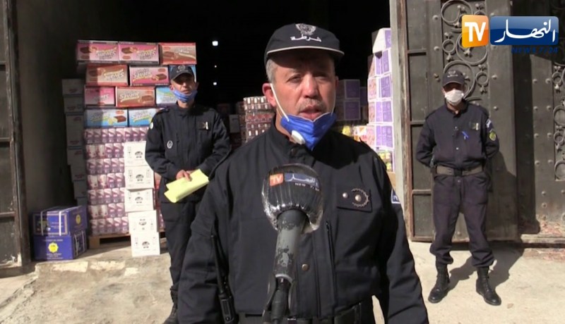 باتنة: كشف مستودع سري لتخزين عشرات الأطنان من المواد الغذائية للمضاربة بها