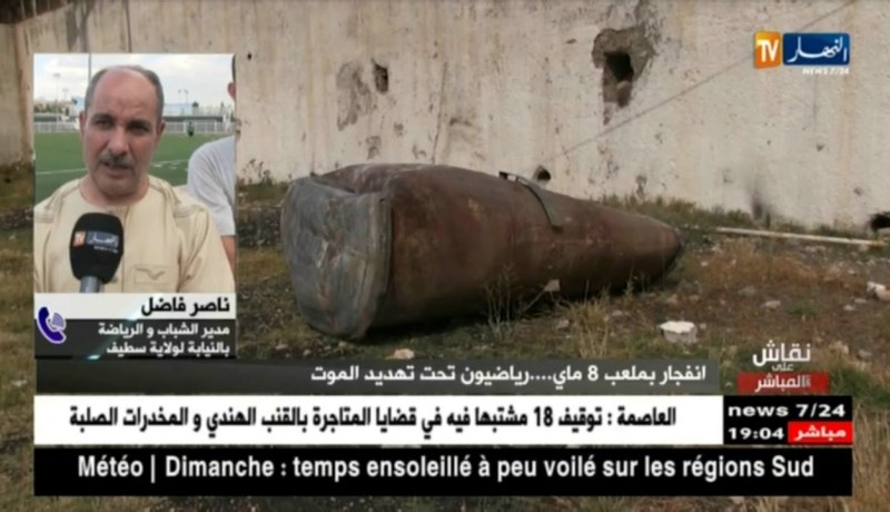 ناصر فاضل: هذه هي أسباب الإنفجار الذي حدث في ملعب 8 ماي بسطيف