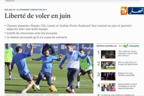 ملقة الإسباني يقرر عدم الإحتفاظ بلحسن نهاية الموسم