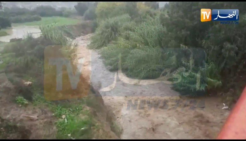 فيضانات كارثية في منطقة حروزة بأعالي مدينة تيزي وزو