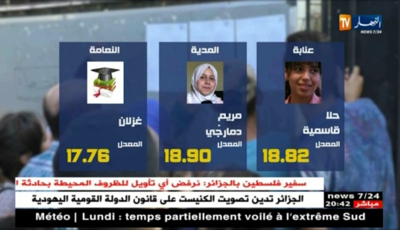 قائمة التلاميذ المتفوقين في البكالوريا