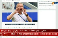 المدرب الهولندي “بيرت فان مارفيك” ينفي إقترابه من الإلتحاق بالخضر