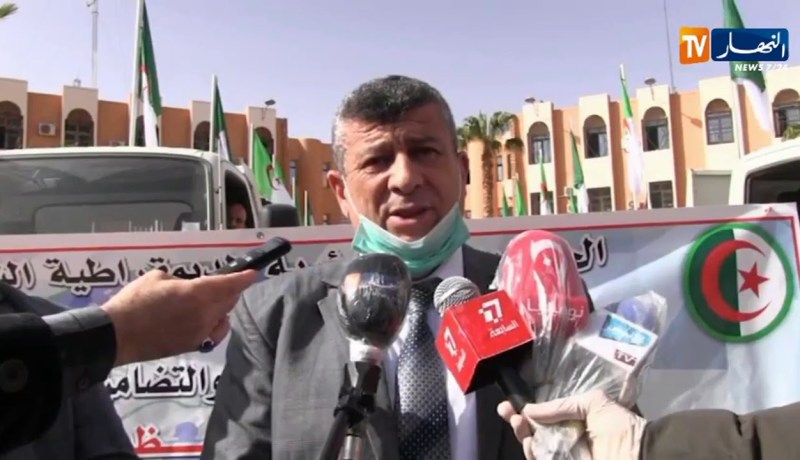 النعامة: إنطلاق القافلة التضامنية لفائدة 350 عائلة من البدو الرحل