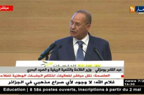 كلمة وزير الفلاحة عبد القادر بوعزقي في اختتام الجلسات الوطنية للفلاحة