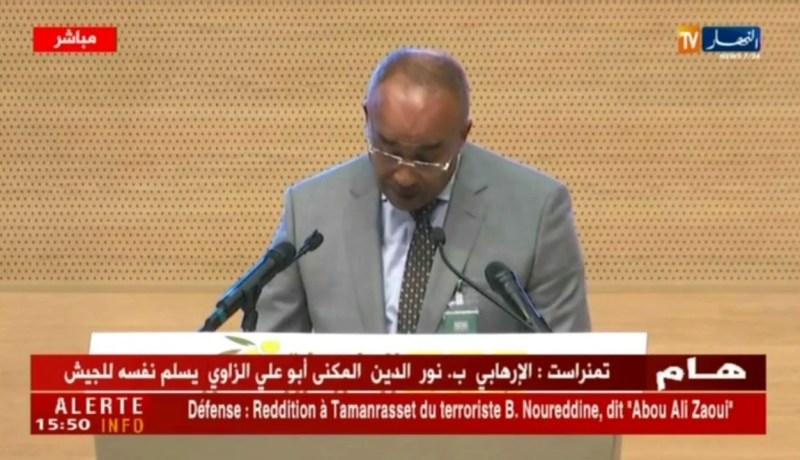 كلمة وزير الداخلية نور الدين بدوي خلال أشغال الجلسات الوطنية للفلاحة