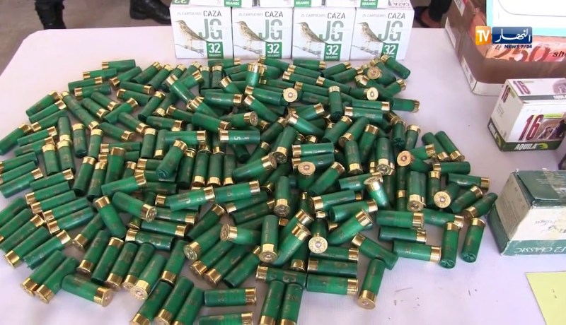 الطارف: الإطاحة بشبكة إجرامية دولية تنشط في التهريب والمتاجرة بالأسلحة النارية