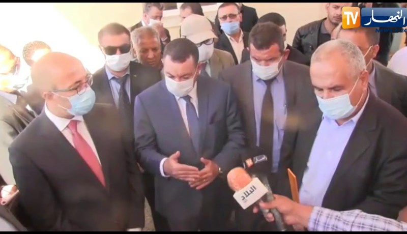 سعيدة: المدير العام لإدارة  السجون وإعادة الإدماج  فيصل بوربالة في زيارة عمل لمعاينة مرافق قطاعه