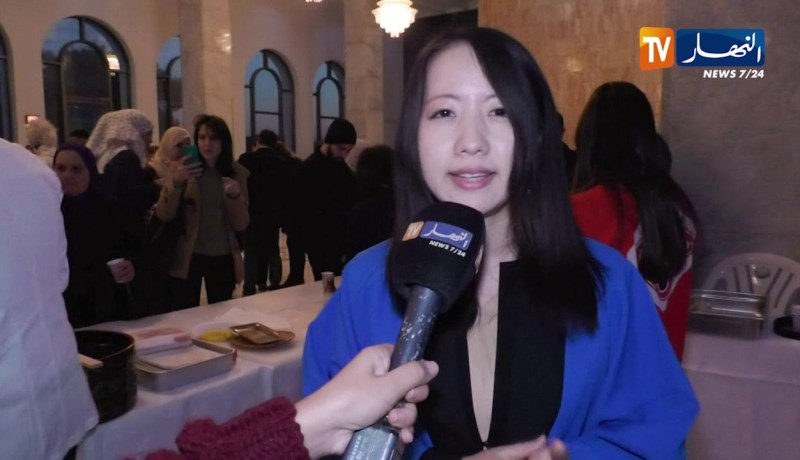 ثقافة/ إفتتاح الأيام اليابانية بالجزائر بأكلة السوشي