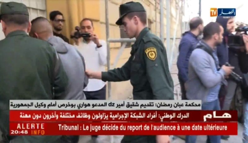 شقيق أمير DZ يعترف أمام وكيل الجمهورية بإستلامه مبالغ مالية محصلة عن طريق الإبتزاز